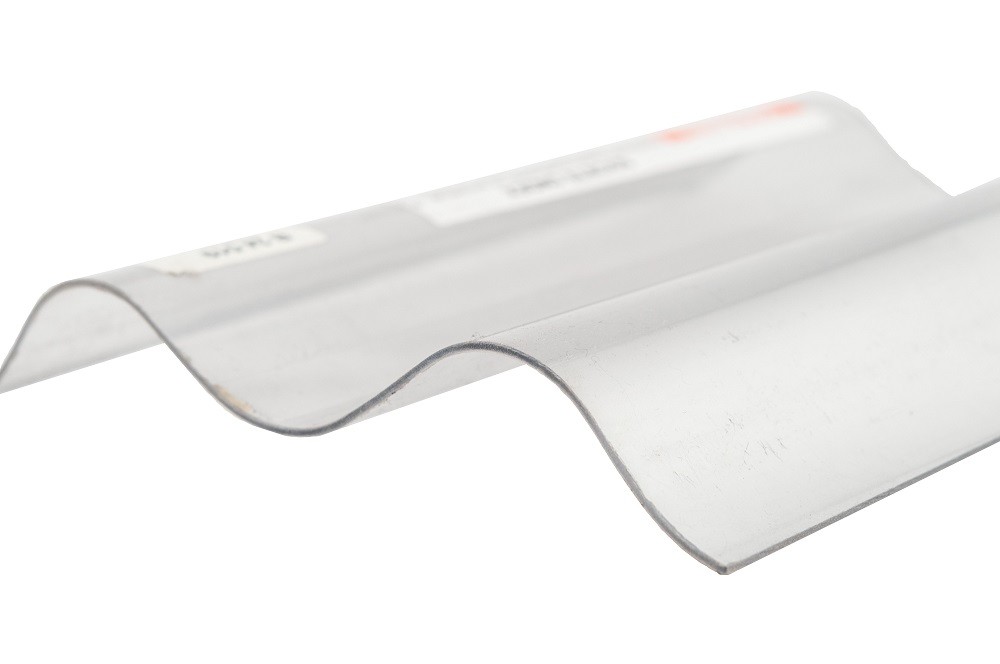 PVC Ondex Ecolux C020 banguota skaidri 3000x1106x0,8 mm TO15 76/18 mm
