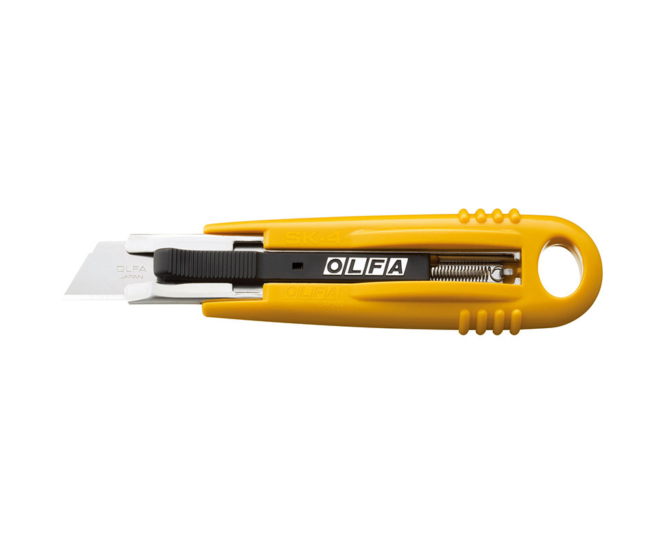 Peilis SK-4 18mm su savaime įsitraukiančia geležte (geležtės RSKB2)