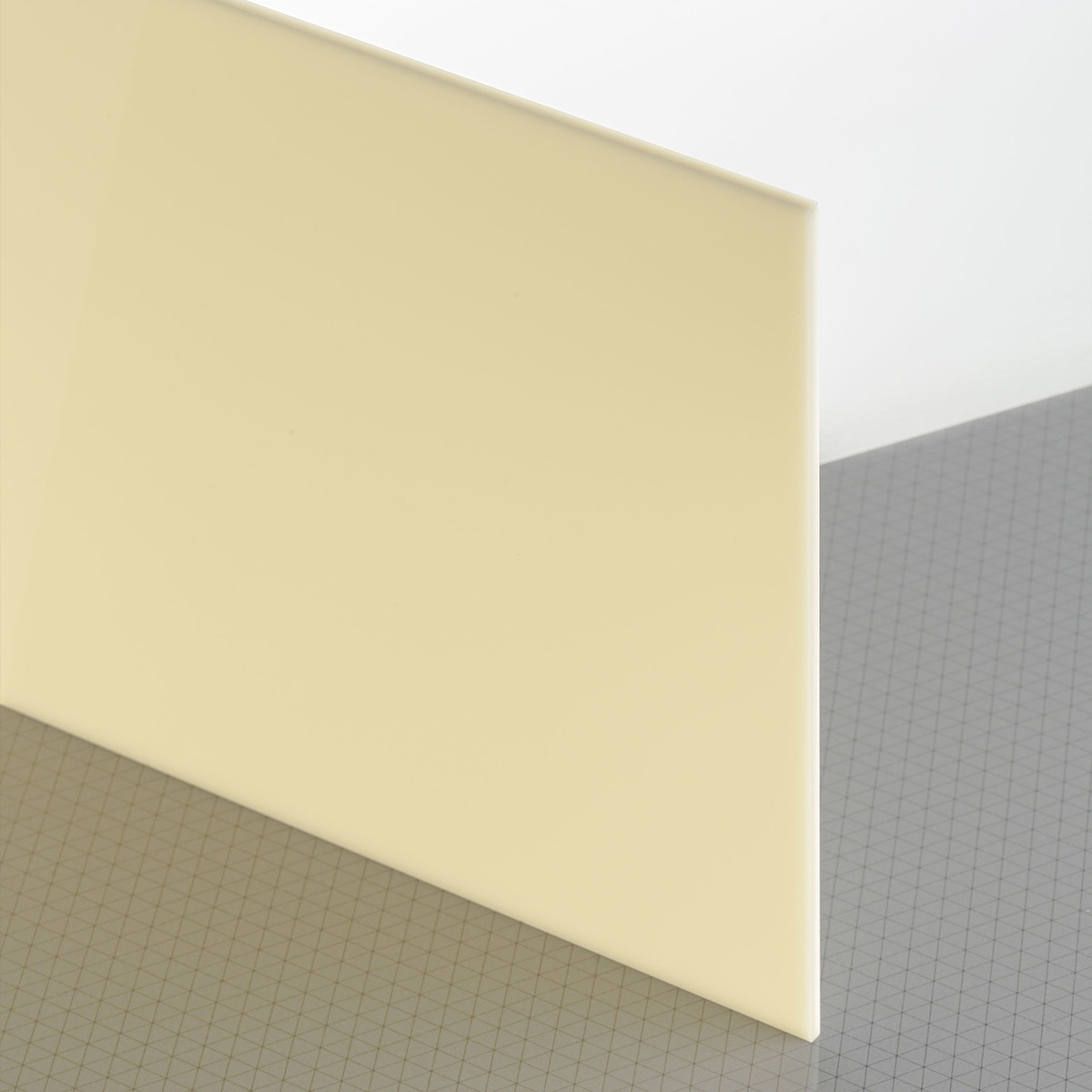Plexiglas GS (3050x2030x3mm) 1H02 kreminė