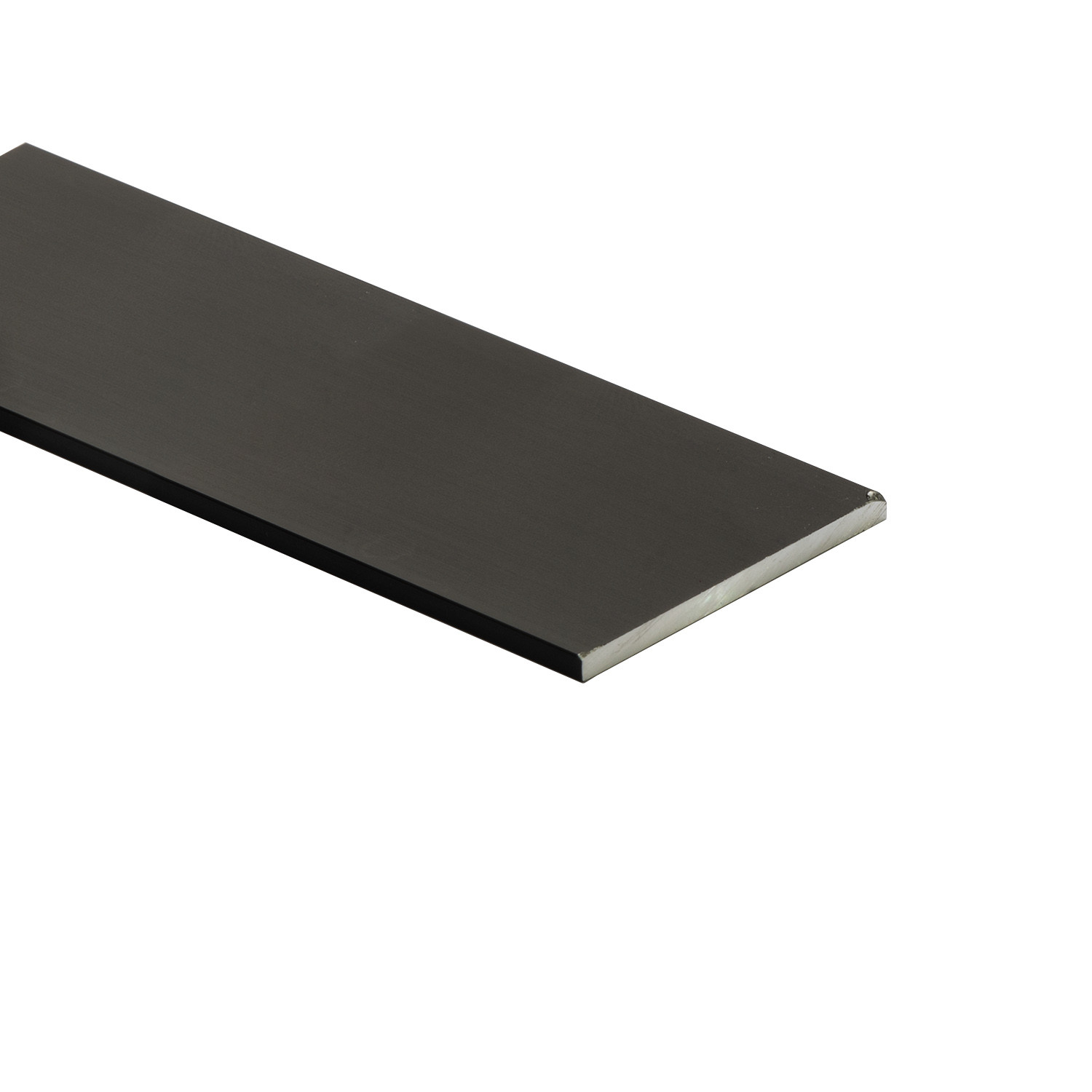 Aliuminio juosta anoduota (30x2mm), juoda