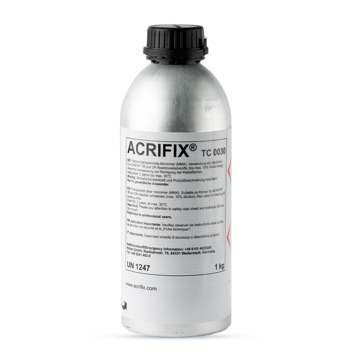 Skiediklis ir valiklis Acrifix TC 0030, 1,0kg