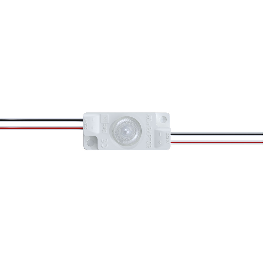 LED modulis Raptor - 1 BMP-R1-865E1.0,  šaltai balta 6500K 1W, 24V