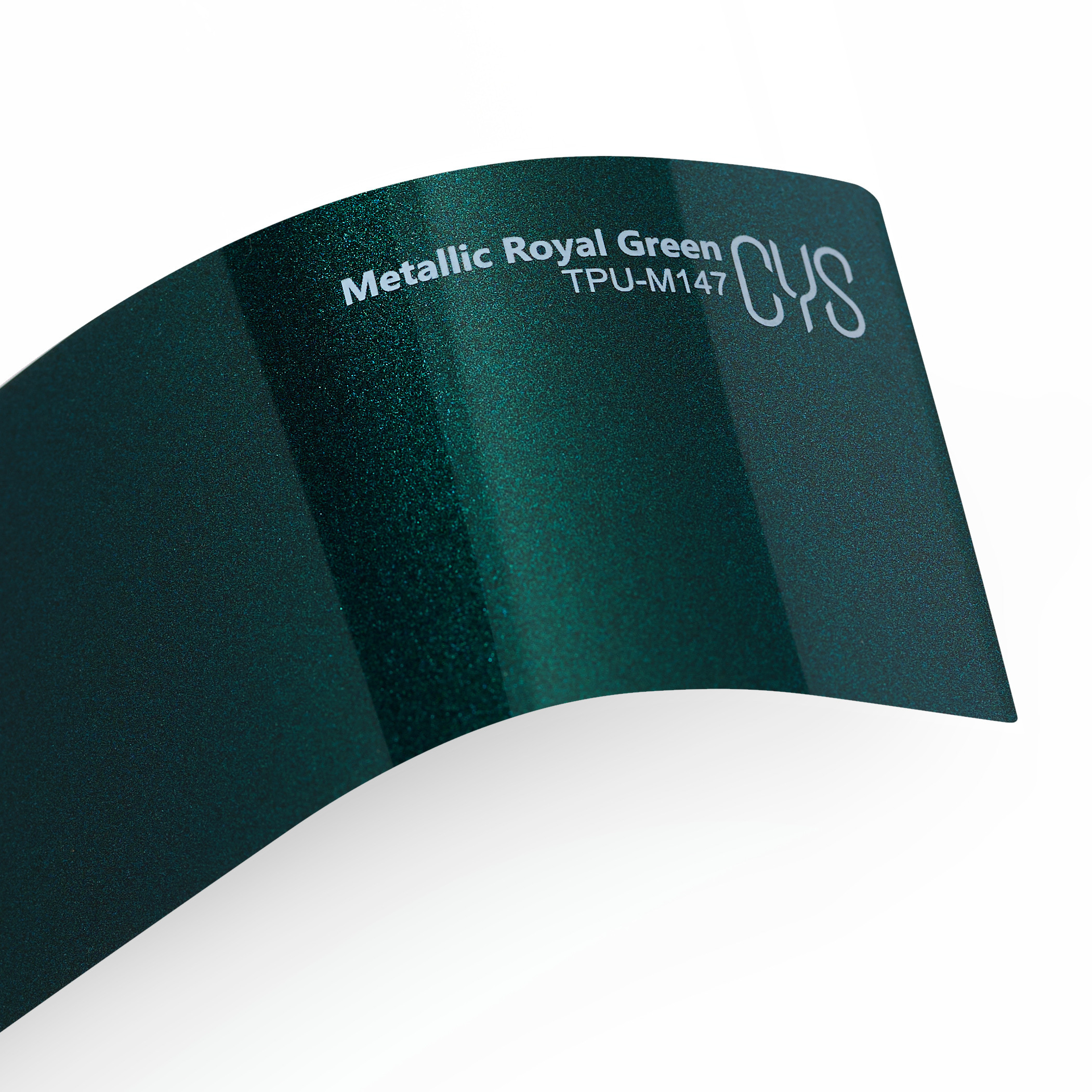 Lipni plėvelė CYS Metallic Royal Green 971 TPU-M147, metalikas