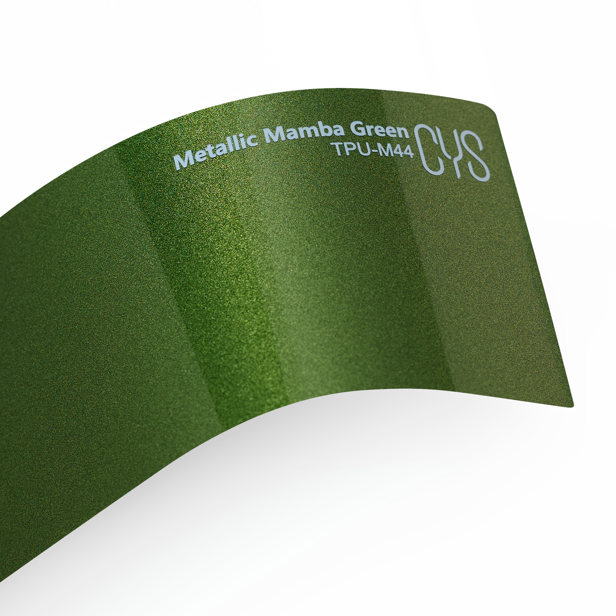 Lipni plėvelė CYS Metallic Mamba Green 971 TPU-M44, metalikas