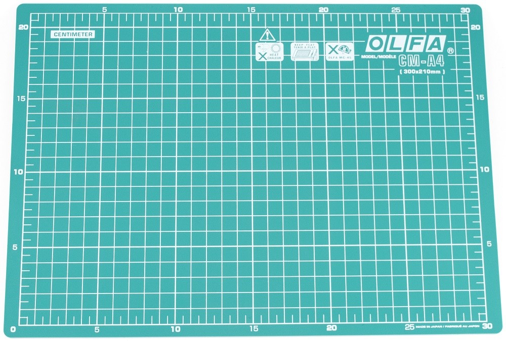 Kilimėlis pjaustymui CM-A4 2mm 300x210mm