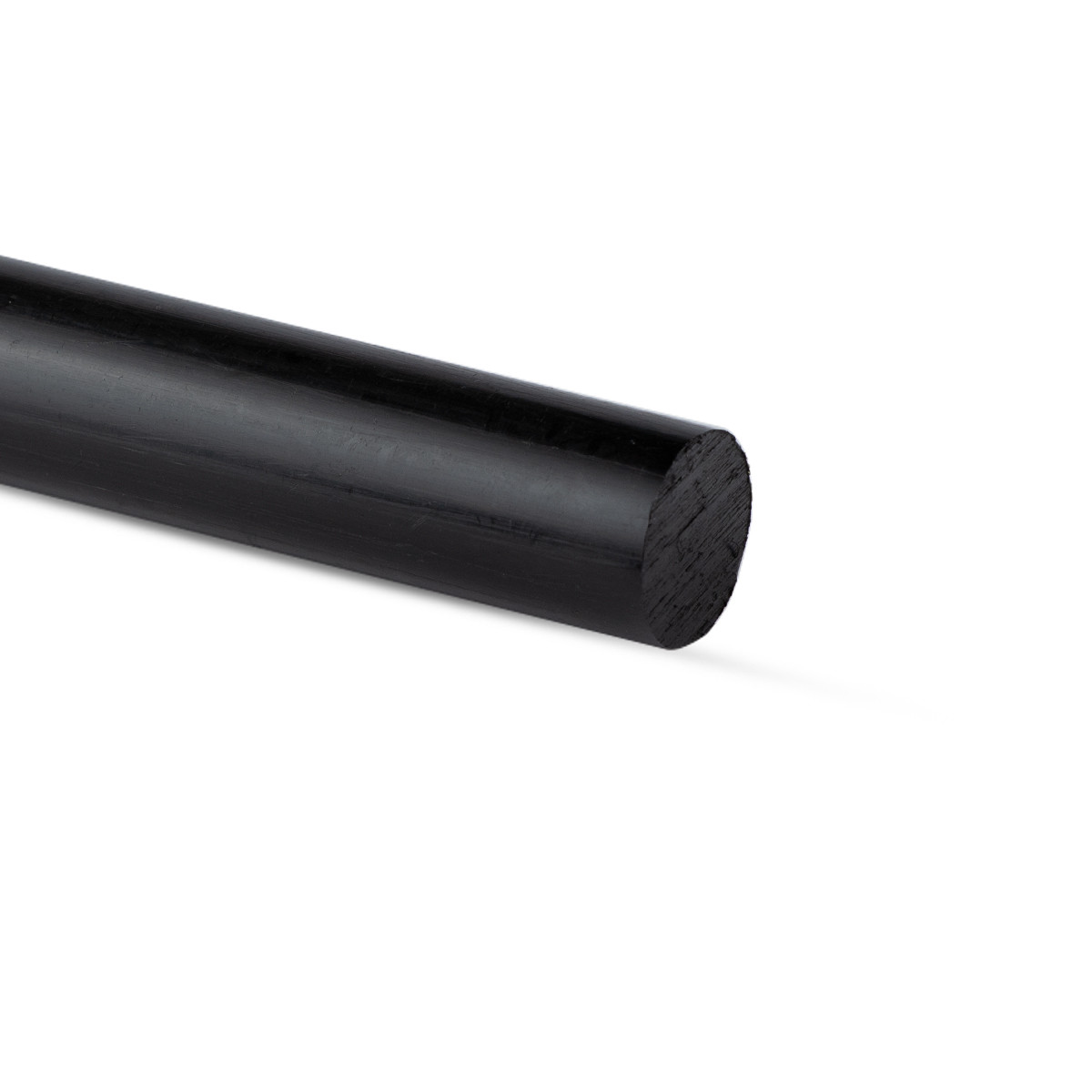 Polietileno strypas (2000x10mm) PE-HD juodas 0,08 kg/m