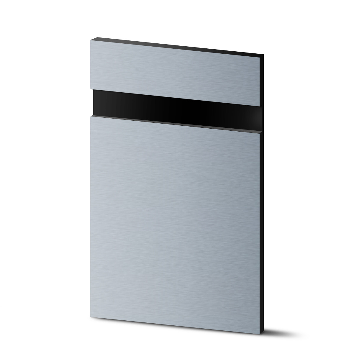 Graviravimo plokštė GRAFLUX2 226, 1250x610x1,5 mm, sidabrinė/juoda raižyta
