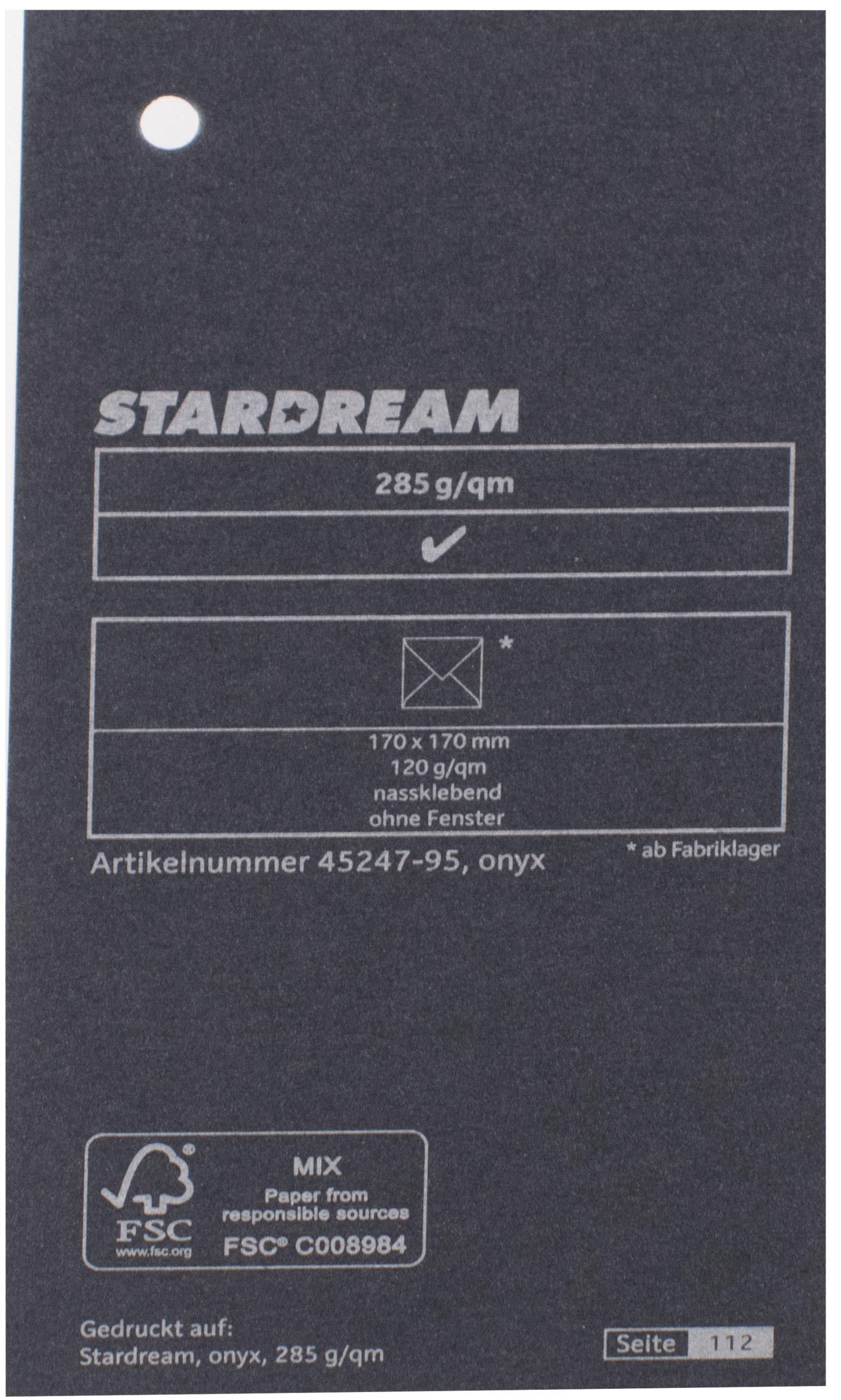 Metalizuotas popierius Stardream onyx 285g/m2 72x102 cm onikso sp.