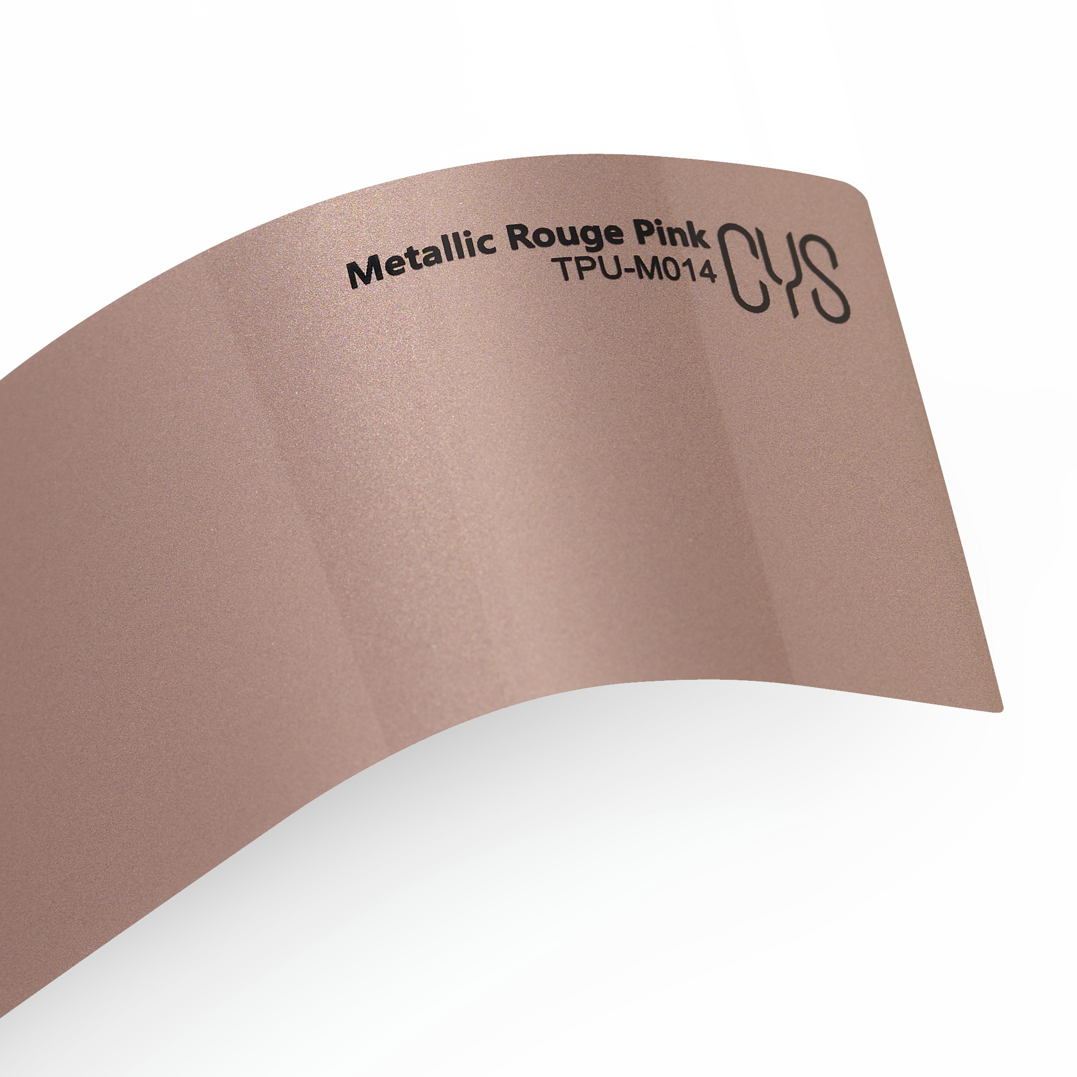 Lipni plėvelė CYS Metallic Rouge Pink 971 TPU-M014, metalikas